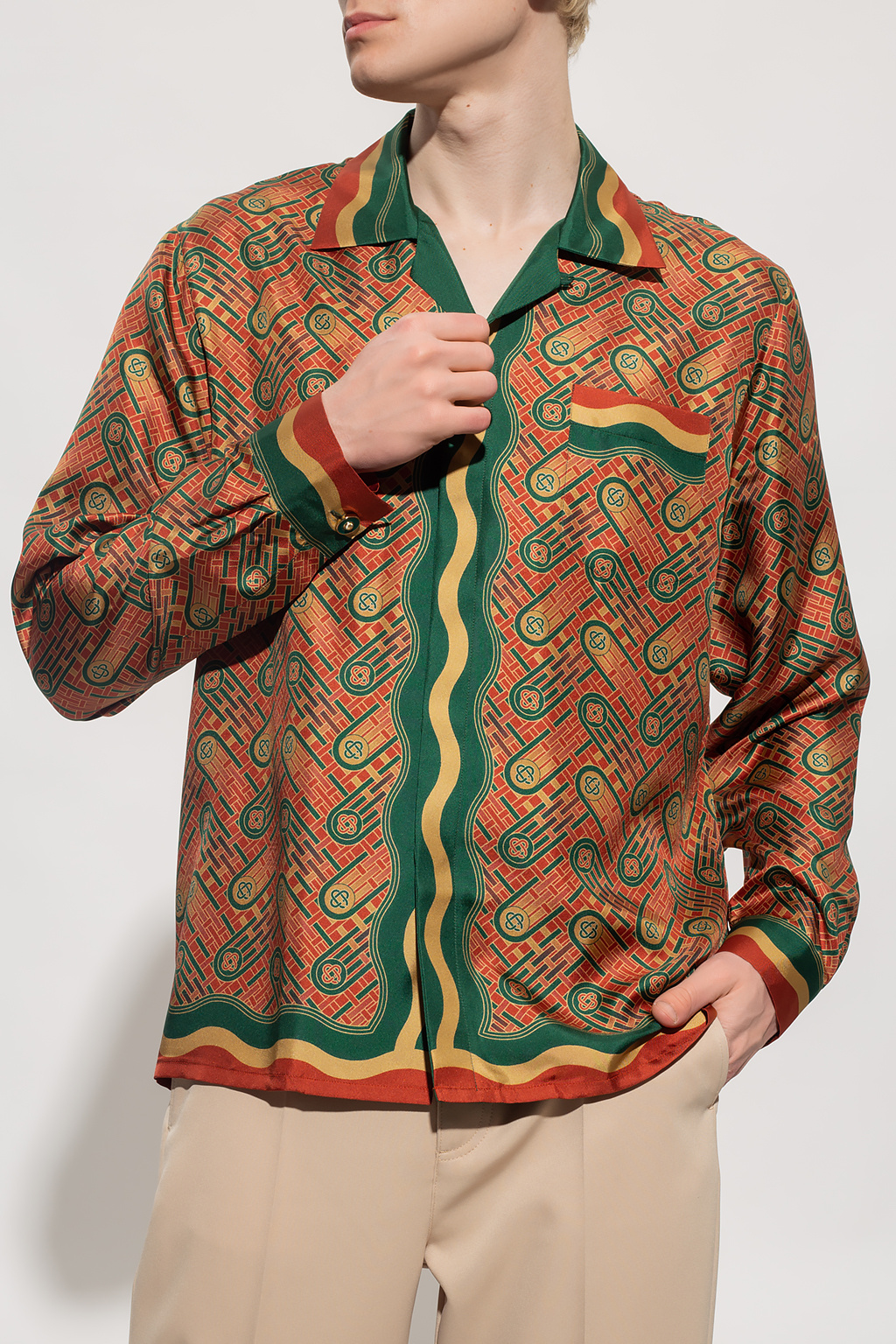 Multicolour Silk shirt Casablanca - Vitkac Canada